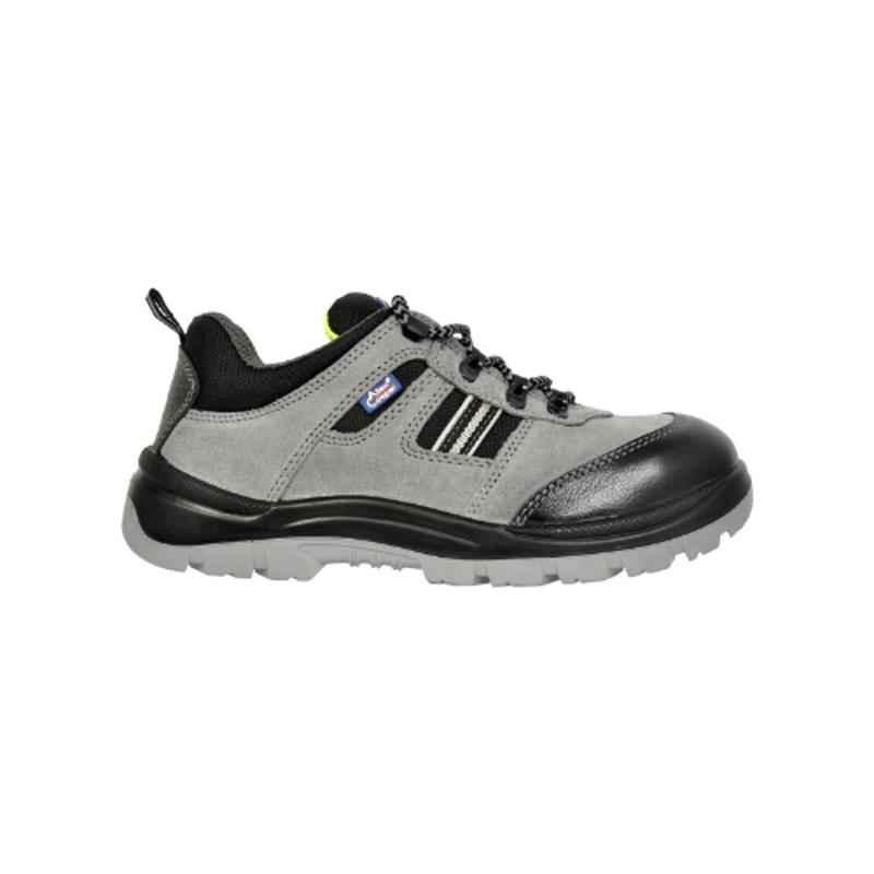 AC 1156 Antistatic Steel Toe Grey Black Work Safety Shoes Size 10 PC 17000043