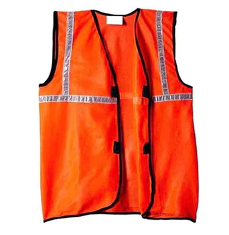 Buy QADAR Orange Standard Size Safety Jacket, (Pack of 25) Online in India  at Best Prices