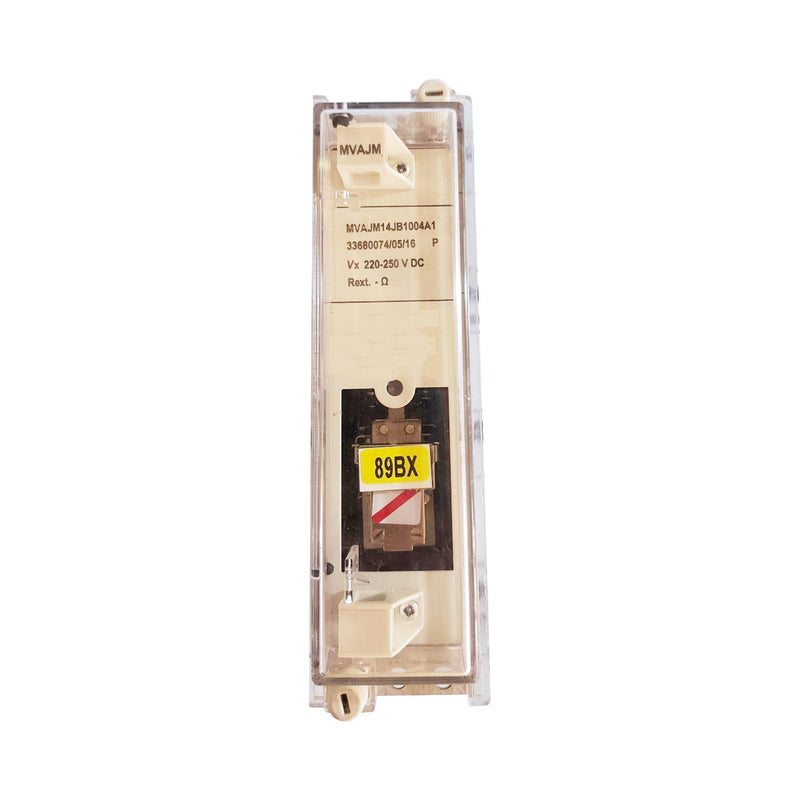 ALSTOM/GE make single element control relay with electrical reset (ER) contacts, Contacts: 6NO 4NC HR, Model: MVAJM14JB1004A,PC-3000124