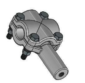 PT CLAMP (UA) SUITABLE FOR ACSR ZEBRA CONDUCTOR TO 12MM DIA THREADED