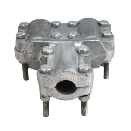 CT Stud Clamp/Connector Type-2 (CT Stud Ø30mm to ACSR ) Single-Twin with AL-CU Bi-Metallic Strip