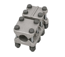 Aluminium Bimetallic Universal Type Terminal Connector, suitable for Dia 30 mm, ACSR DRAKE