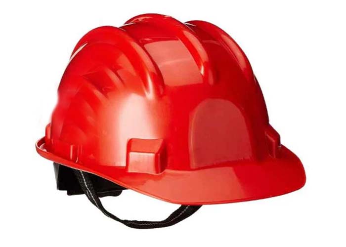 Red Plastic Cradle Ratchet Type Safety Helmet, PN-521 (Pack of 2),PC-17000023