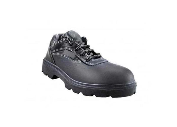 Earthmover Black Work Safety Shoes, Size:5,PC-17000032