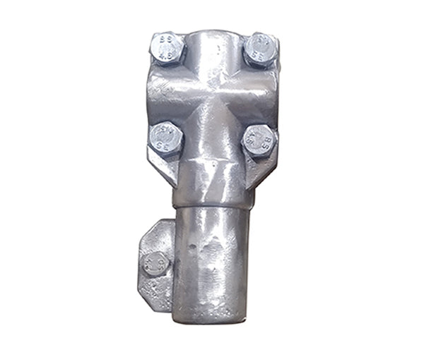 PT Clamp 10 Bolted for 90MM" IPS AL Round Tube, PC-19000073