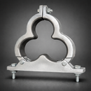 Trefoil Clamp - Made with Aluminium suitable for 59mm Dia - 1 CX630sqmm Cable