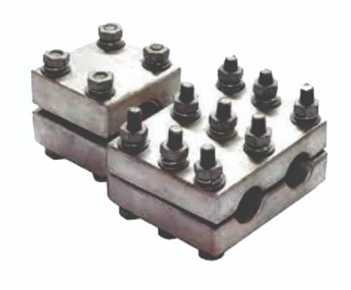 CT Stud Clamp/Connector Type-1 (CT Stud Ø30mm to ACSR Conductor) Single-Twin with AL-Cu Bi-metallic Strip, PC-41 00 00 0003