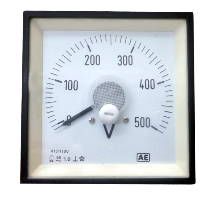 Voltmeter, 0-500 415/110V, PC-15000005