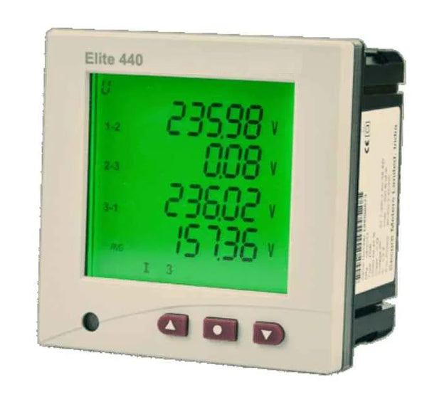 Multi-line three-phase panel meter, MFM, Elite-440, CL-0.2s, 57.7-240VAC,Secure,Elite 448, Elite 448, CL 0.2S,PC-15000018