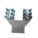 Pad Clamp (Flat_100X100X15 W/O Holes to Twin ACSR Aster 250mm Spacing)