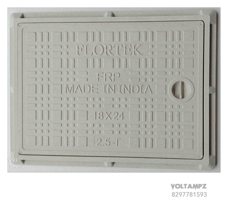 Square ROOFFIT Manhole Cover, For Construction -  Voltampz Enterprise