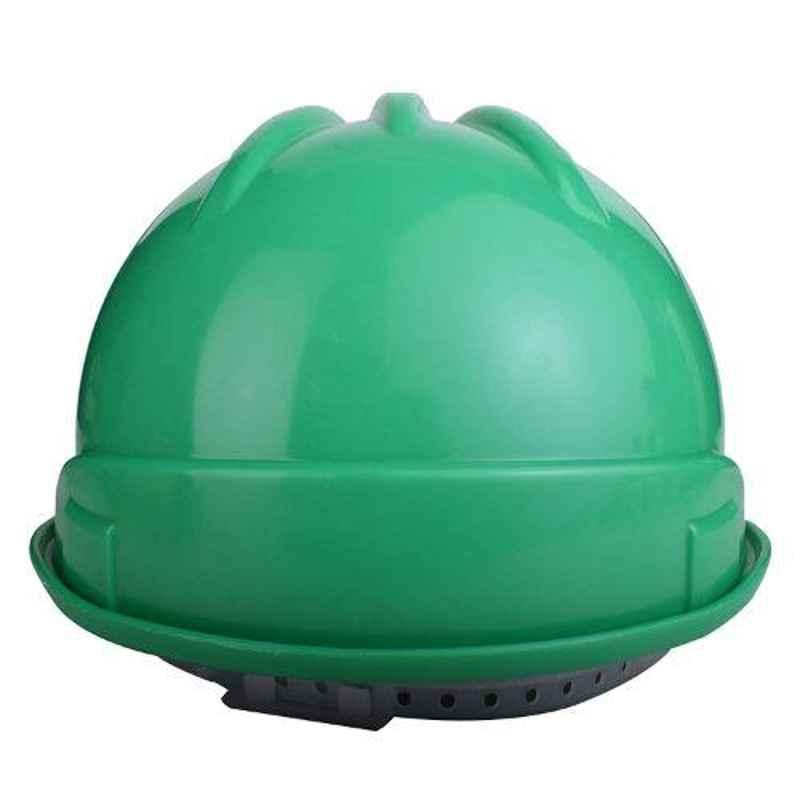 Allen Cooper Green Polymer Nape Type Safety Helmet with Chin Strap, SH-701-G -  Voltampz Enterprise