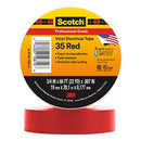 Scotch Vinyl Color Coding Electrical Tape 35, 3/4 in x 66 ft, Red,PC-1000005