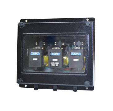 DC Aux Relay with base-TRF Trip/Alarm,CSPC Model:CAR-A-H-110VDC-3-6O0C-N-L,PC-3000012