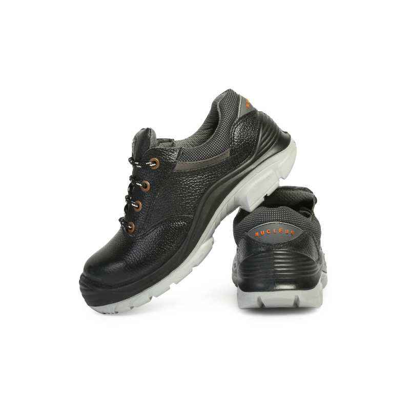 Hillson Nucleus Steel Toe Black Work Safety Shoes, Size: 6 -  Voltampz Enterprise