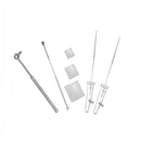 STAY SET:STAY ROD, TURN BUCKLE, I-BOLT WITH 2 NOS. OF NUTS, 2 NOS. OF THIMBLE , 2 NOS. OF STRAIN INSULATOR) WITHOUT STAY WIRE,PC-16000008