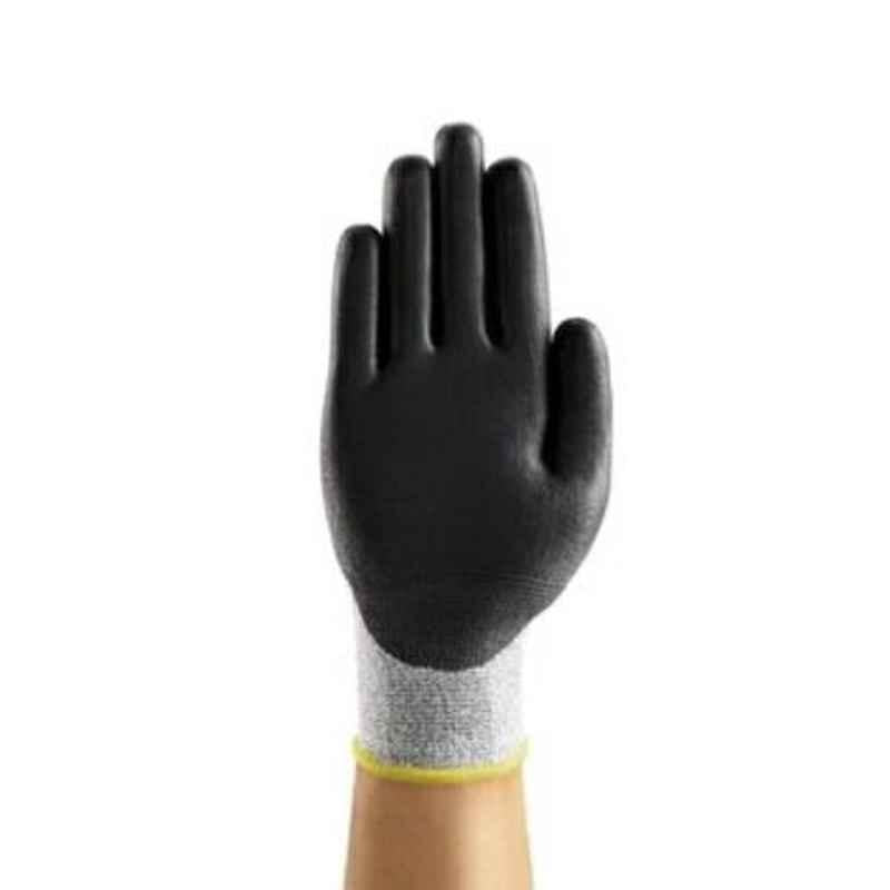 Ansell EDGE Grey & Black Polyurethane & Spandex Industrial Hand Gloves, Size: 9, 48-701 -  Voltampz Enterprise