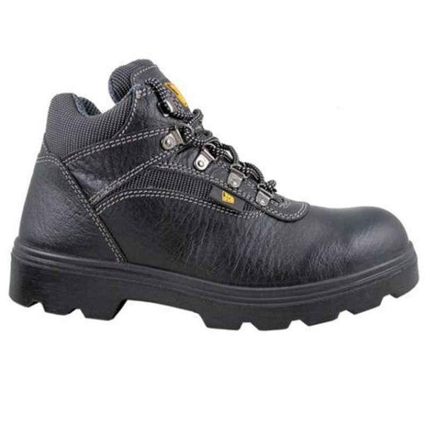 JCB Excavator Black Steel Toe Work Safety Shoes, Size: 10 -  Voltampz Enterprise